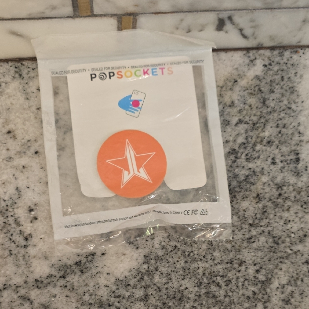 Jeffree Star Orange Pop Socket